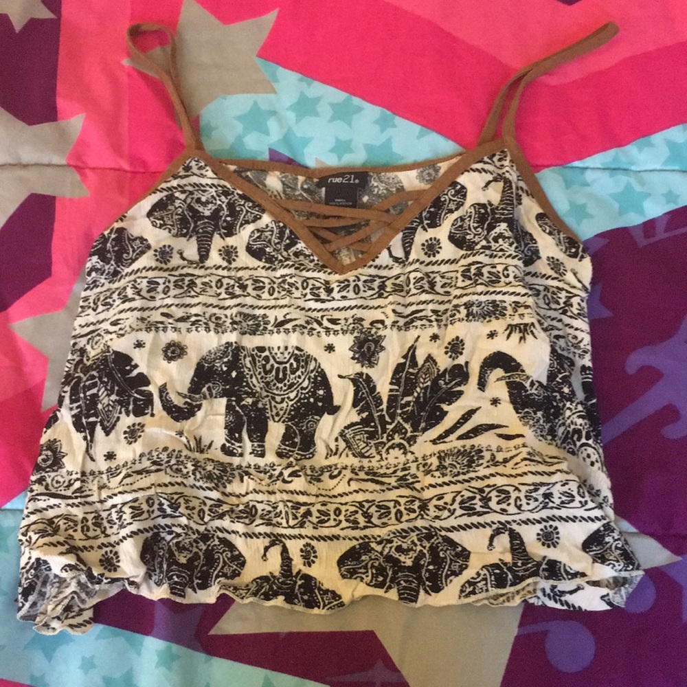 Crop tank top